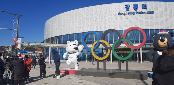 2018 NHK 平昌冬季五輪 ユニ中継取材 写真 3
